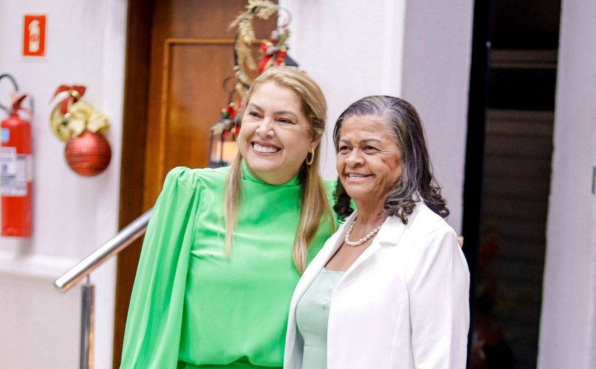 Luísa Duarte e Sheila Duarte tomam posse em Palmeira dos Índios nesta quarta-feira (1)