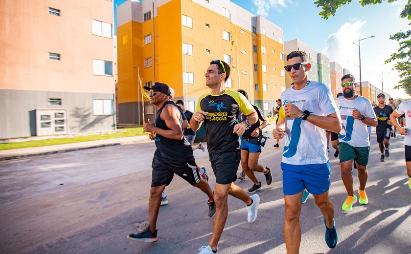 JHC participa de corrida no Parque da Lagoa e destaca importância do esporte