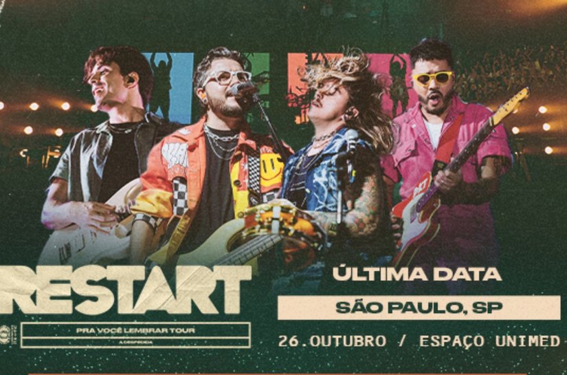 Restart faz último show em São Paulo na despedida dos palcos