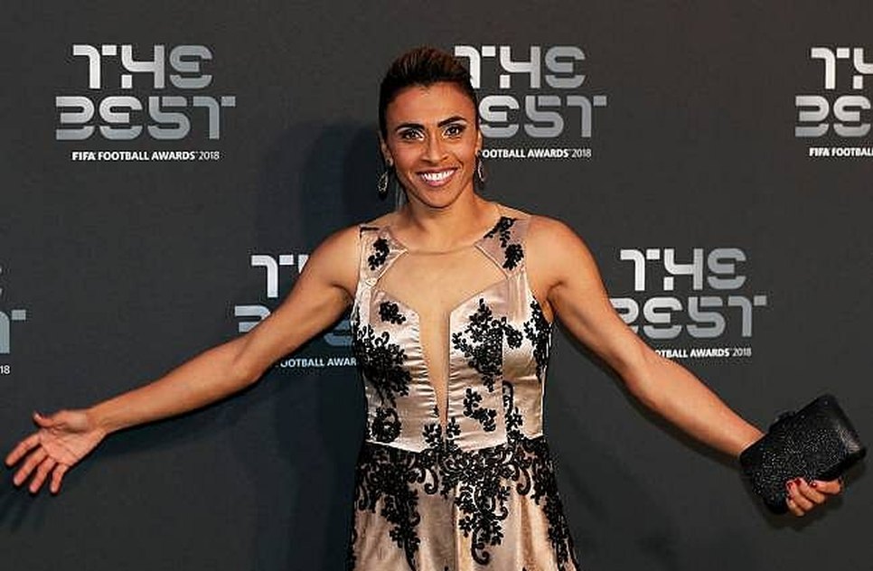 Jogadora Marta / Foto: Dan Istitene / Getty Images