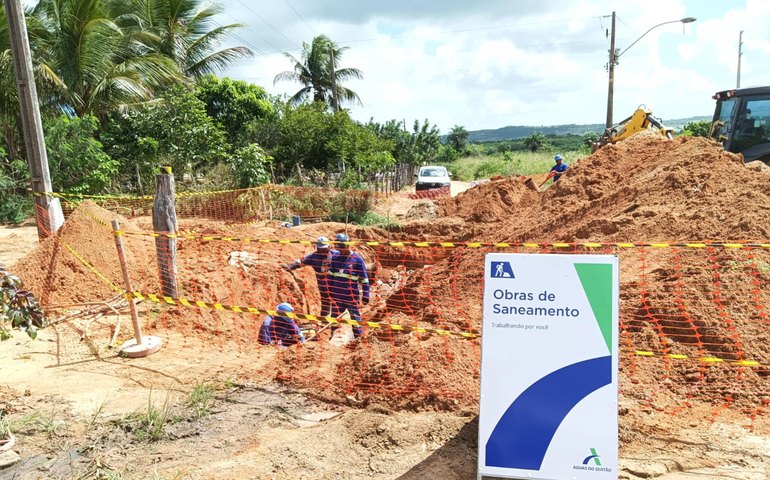 Mais Água Alagoas: Porto Real do Colégio recebe R$ 15 milhões em obras de esgotamento sanitário