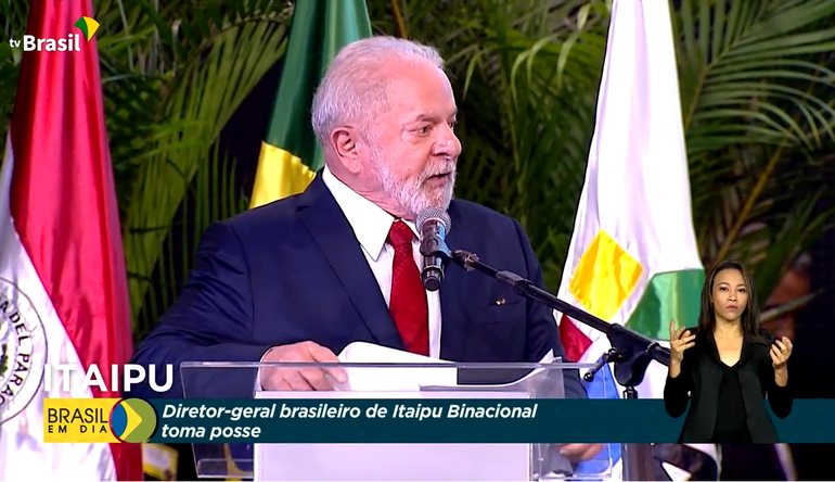 Lula participa de posse de diretor brasileiro da Itaipu Binacional