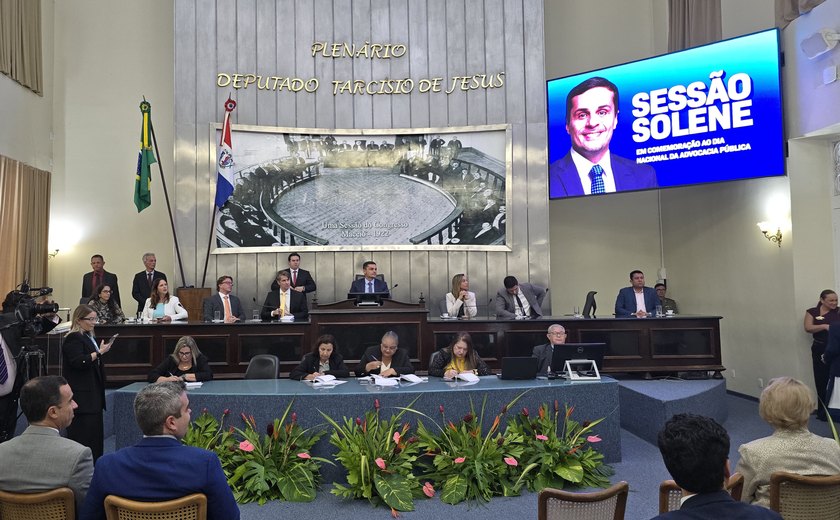 Assembleia Legislativa realiza sessão solene em homenagem ao Dia Nacional da Advocacia Pública