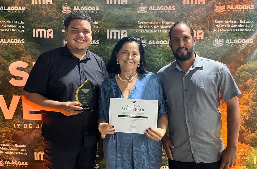 Prefeitura de Palmeira dos Índios conquista Selo Verde Ambiental 2026