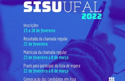 Período para fazer inscrição no Sisu 2022 será de 15 a 18 de fevereiro