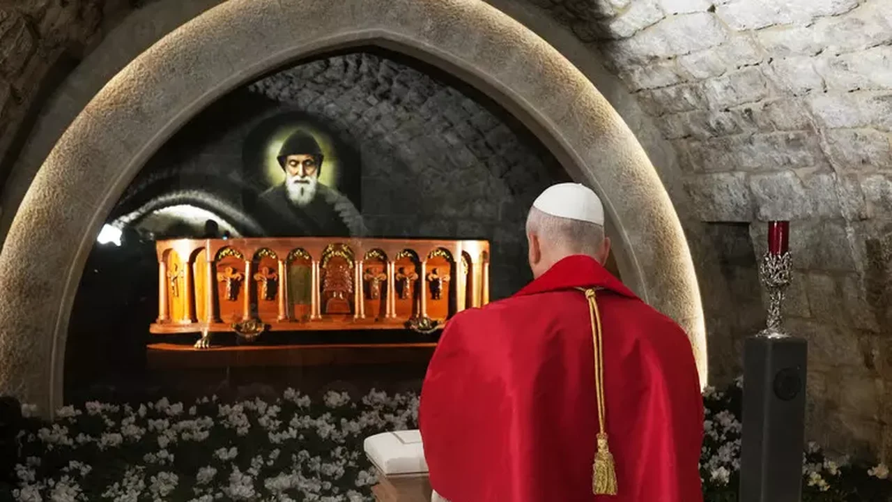 No Líbano, Papa pede unidade da Igreja e apela pela paz mundial