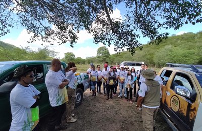 Semana da Caatinga: IMA promove trilha e ecocine no Sertão alagoano