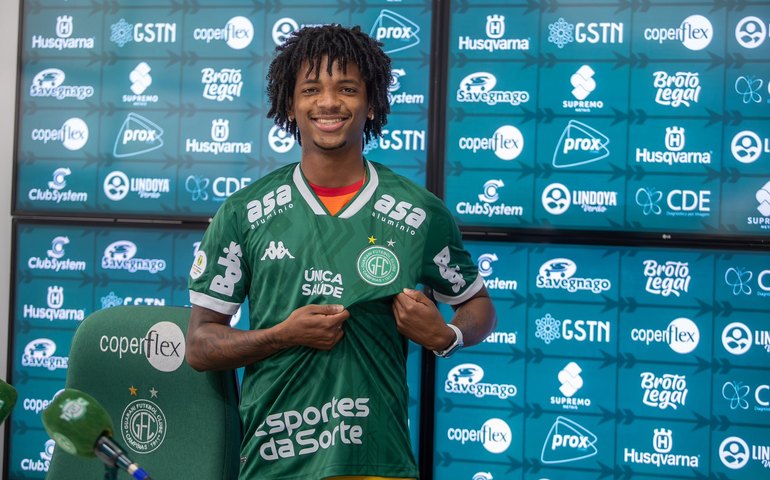 Robgol é apresentado e vê o Guarani como grande vitrine para sua carreira