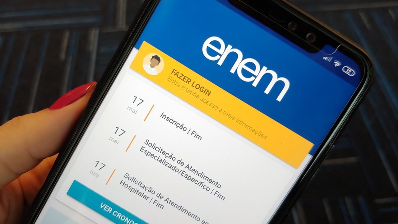 Aplicativo do Enem conta agora com simulado