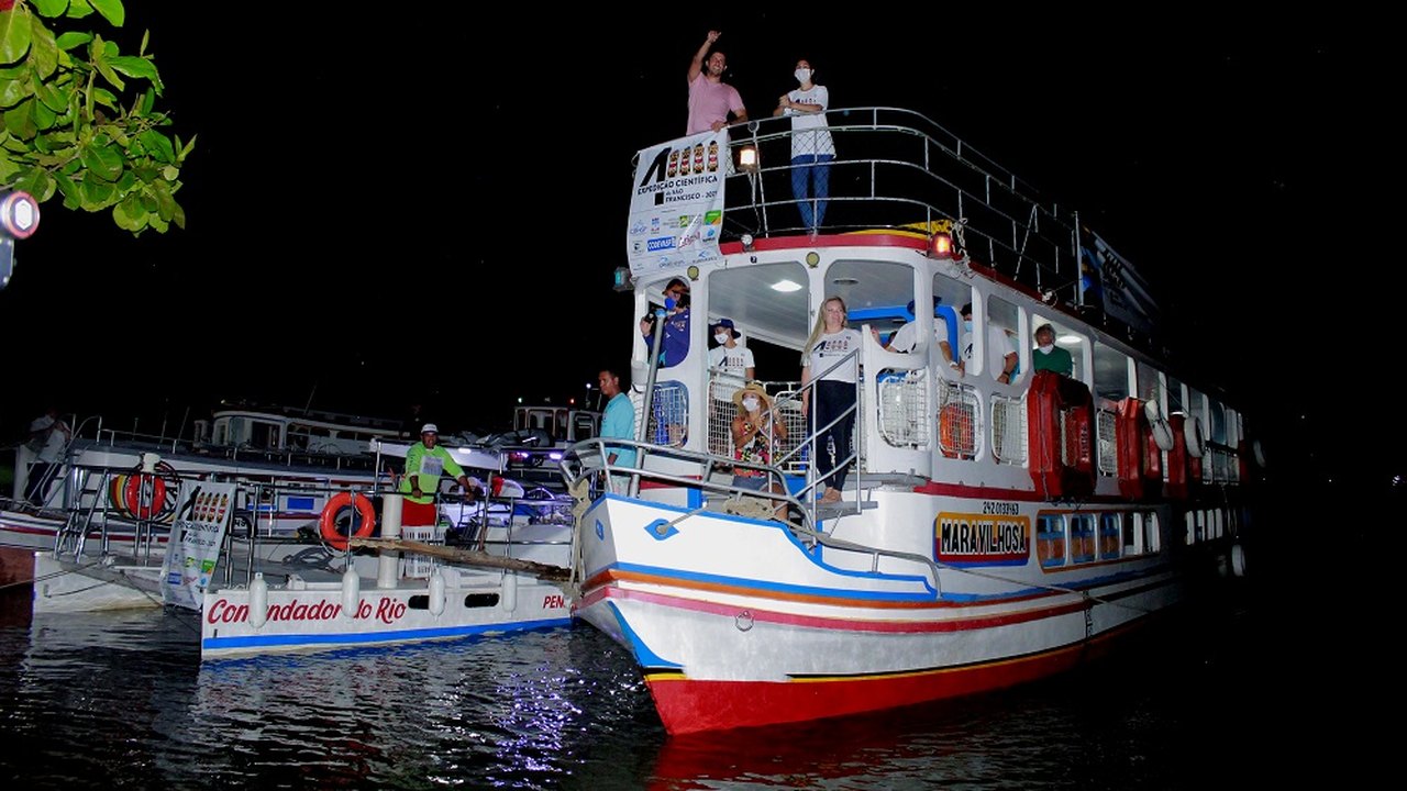 Expedição Científica do Rio São Francisco desembarca em Penedo nesta terça-feira, 08