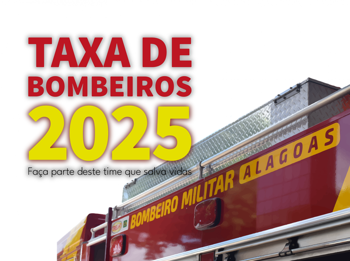 Última remessa de boletos físicos da Taxa de Bombeiros vence nesta quarta (30)