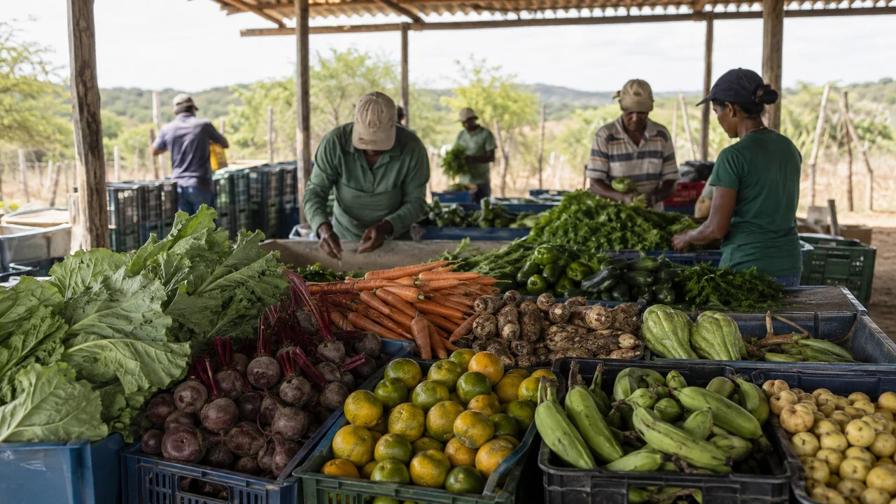 Palmeira firma R$ 537,5 mil em contratos com agricultura familiar para merenda