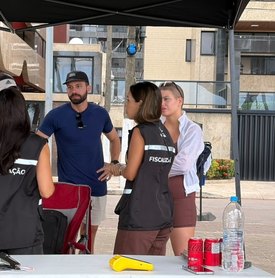 Segurança Cidadã segue com ação de ordenamento na Rua Aberta