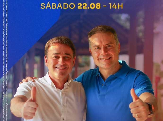 Renan Filho lança campanha ao Governo de Alagoas neste sábado, em Arapiraca