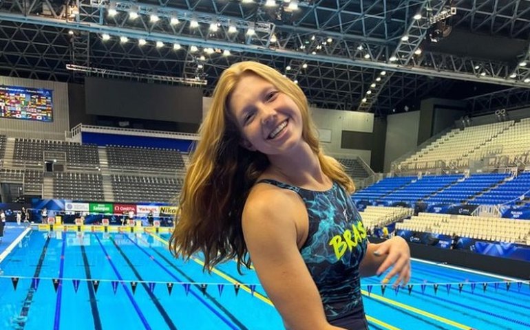 Stephanie Balduccini fica em 6º lugar nos 100m livre no Mundial de Esportes Aquáticos