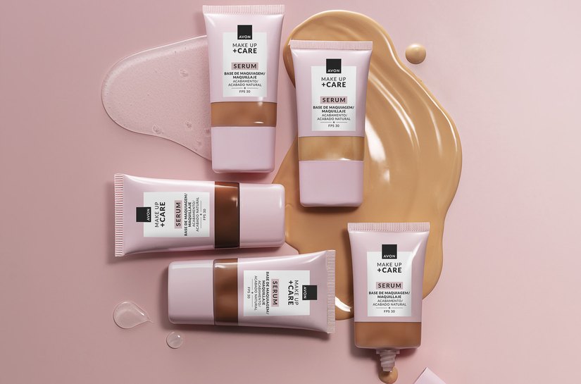 Avon amplia portfólio da Base Sérum Tratamake 3 em 1 com lançamento de novos tons