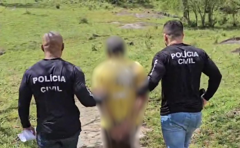 Polícia Civil prende homem em Chã Preta por matar vizinho a facadas em Pernambuco