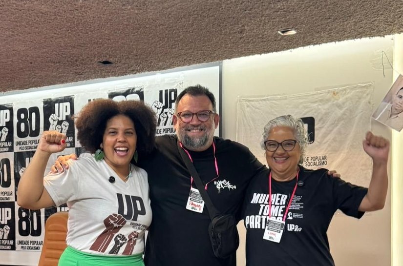 Lenilda Luna e Alexandre Fleming são pré-candidatos da UP em Alagoas