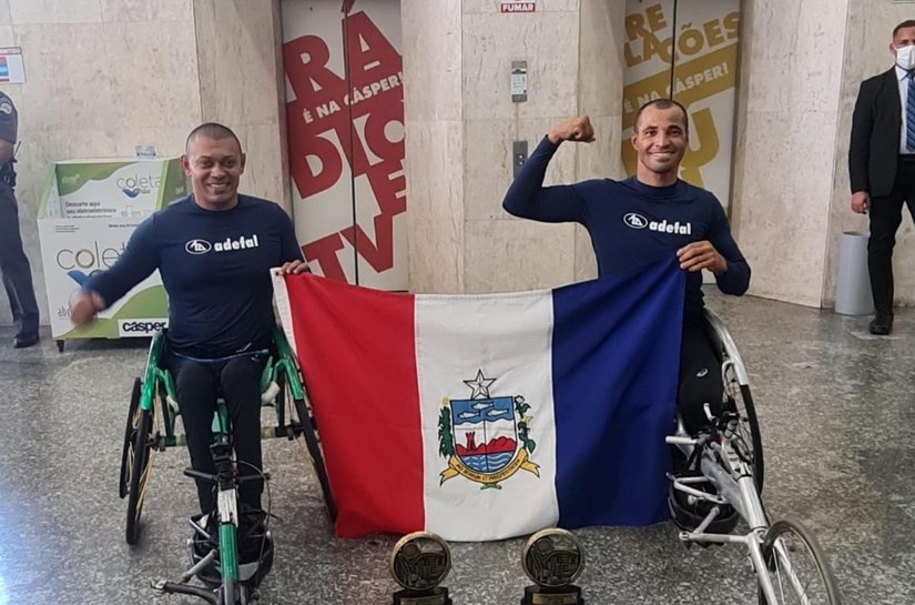 Paratletas de Alagoas conquistam dois pódios na Corrida Internacional de São Silvestre
