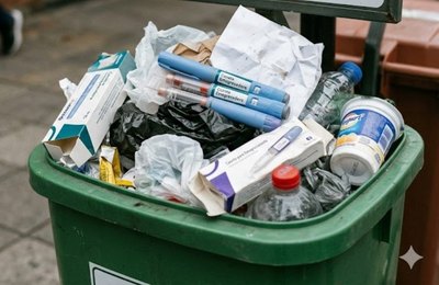Prolata alerta: descarte de "canetas emagrecedoras" no lixo reciclável traz risco a milhares de catadores