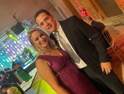 Luciana Amaral e Carlos Palmeira