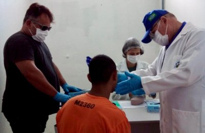 Polícia Científica coleta de material genético de condenados no sistema penitenciário