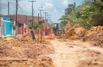 Moradores do Gama Lins, na Cidade Universitária, veem pavimentação como uma realidade já conquistada
