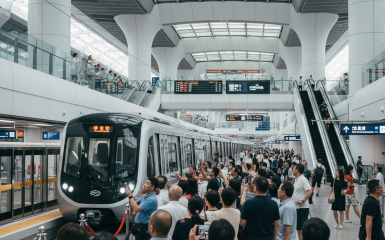 China inaugura nova expansão do metrô de Shenzhen