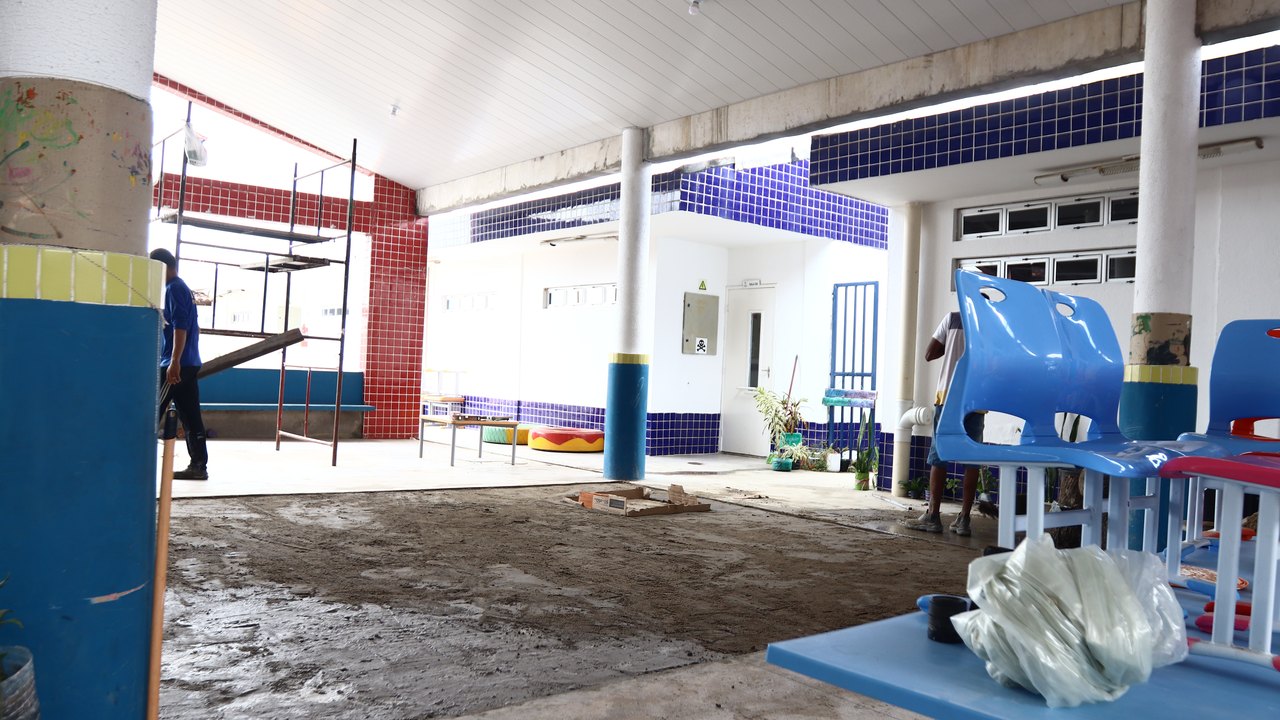 Obras de ampliação em sete creches municipais vão gerar mais de 700 vagas em toda a Maceió