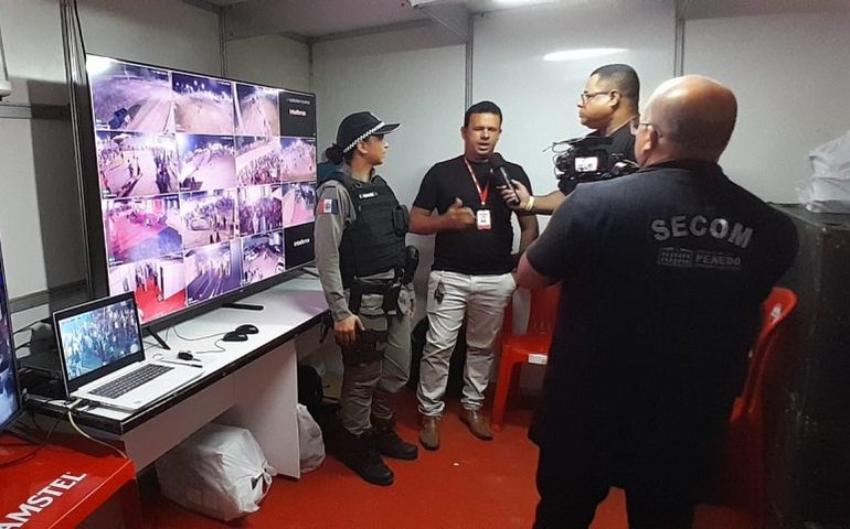 Bom Jesus dos Navegantes em Penedo: Câmeras de vídeo apoiam segurança na Arena Sinimbu