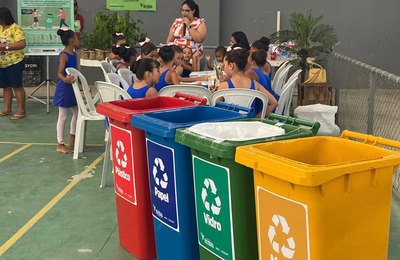 Ação “Cidadania e Meio Ambiente” promoveu oficina de coleta seletiva