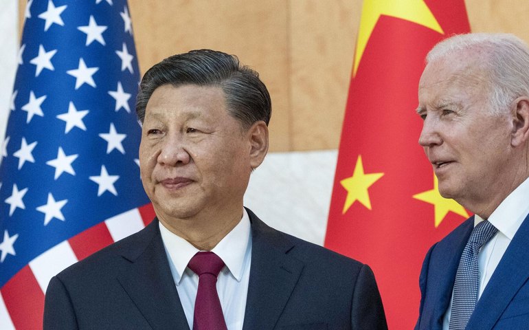 MRE chinês responde Biden após afirma que China 'nunca ultrapassará' os EUA economicamente