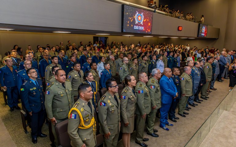 Polícia Militar forma 74 capitães no Curso de Aperfeiçoamento de Oficiais