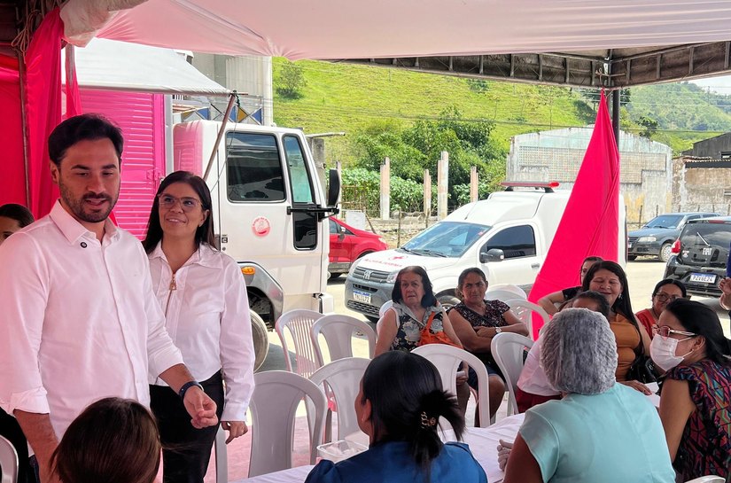Saúde de Santana do Mundaú realiza importante ação com Caminhão Amigo do Peito