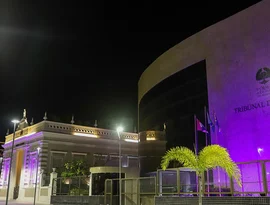 Em apoio à conscientização sobre o Alzheimer, TJAL ganha iluminação especial
