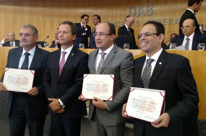 Alagoanos são empossados como conselheiros federais da OAB nacional