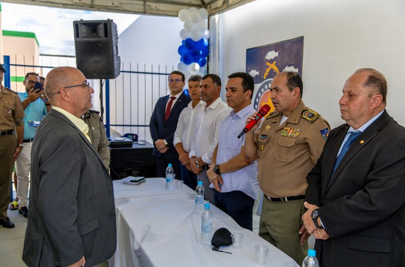PM reinaugura sede do Grupamento Militar do município de Roteiro
