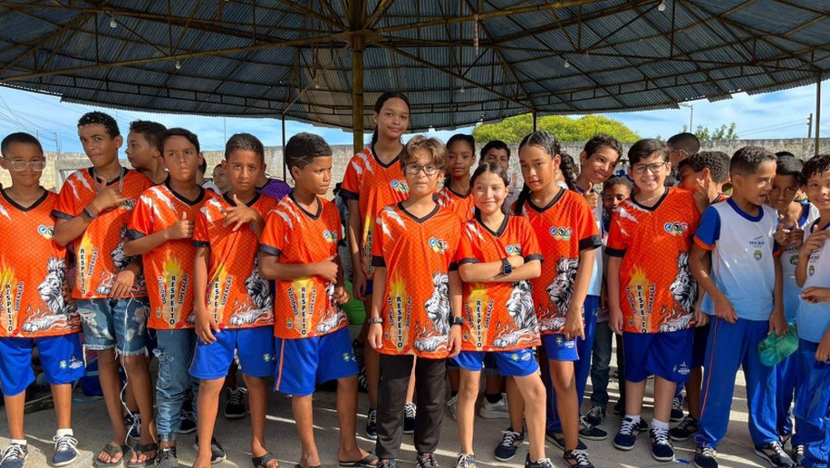 Escola de Maceió realiza cerimônia de abertura dos Jogos Internos