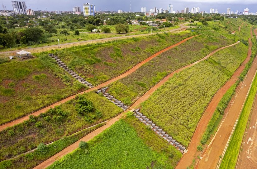 Obras para Estabilização da Encosta do Mutange são concluídas