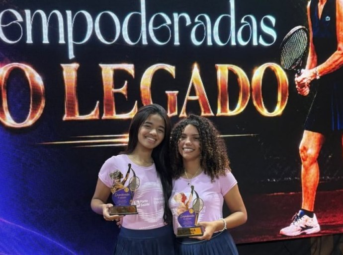 Tenistas de Campo Alegre se destacam em mais uma edição do torneio feminino das Tenistas Empoderadas