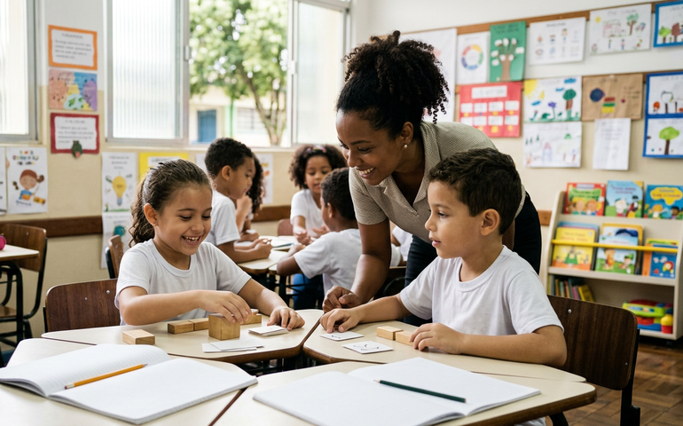 Dois terços dos municípios de SP atingem metas de alfabetização