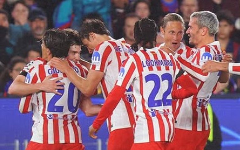 Atlético de Madrid supera Barcelona e abre vantagem nas quartas da Champions