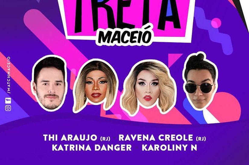 Festa ‘Treta’ chega a Maceió no próximo sábado, 8, na boate Match