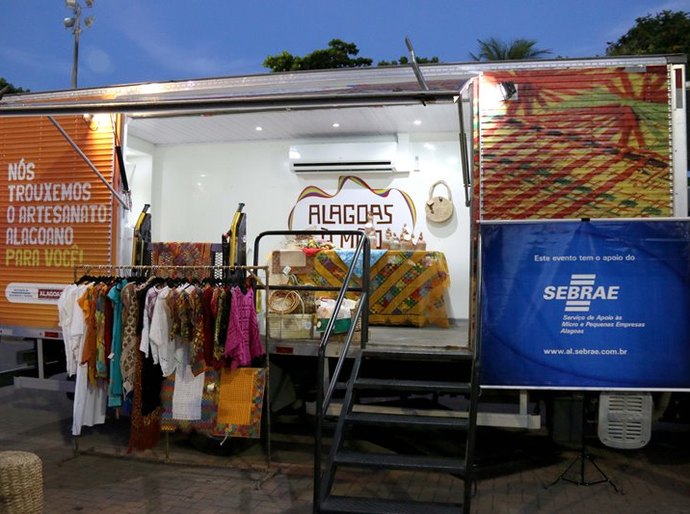 Artesanato alagoano tem lugar no Festival Cultural da Tocha Olímpica