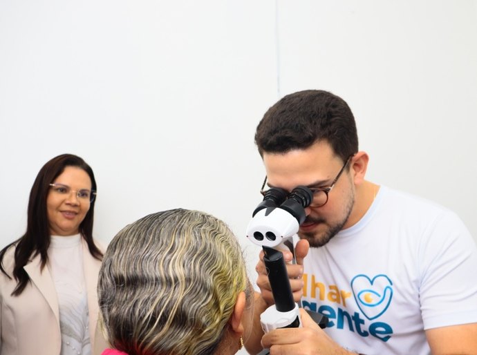 Olhar da Gente realiza triagens para cirurgias de catarata em Feliz Deserto