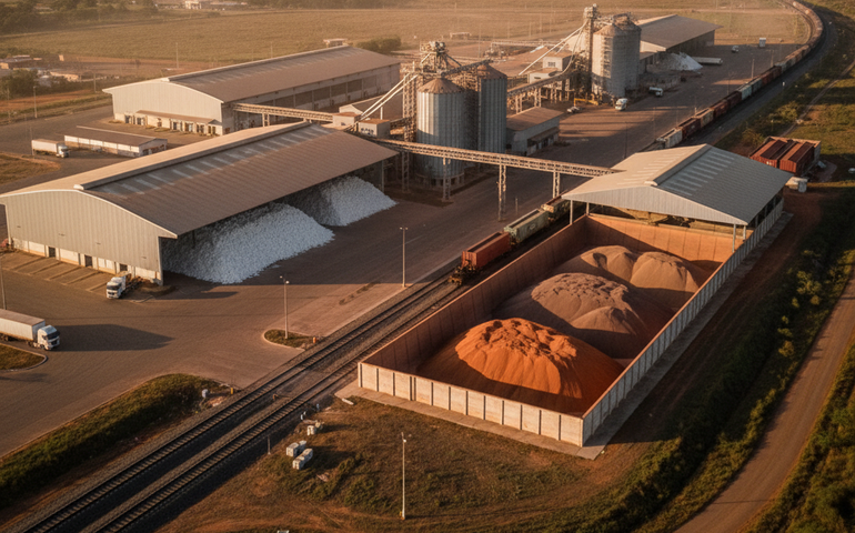 LDC inaugura hub logístico para integrar algodão e insumos e elevar capacidade em MT