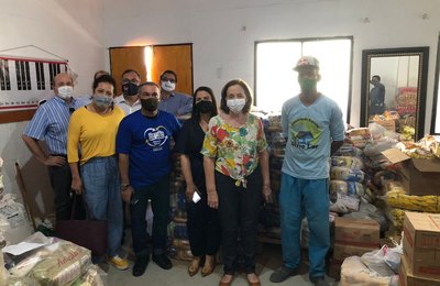 Sincor-AL distribuiu cestas básicas para entidades beneficentes 