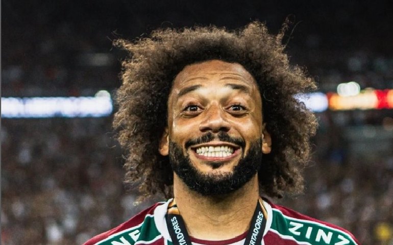 De férias no Fluminense, Marcelo visita Real Madrid e revê alguns ex-companheiros