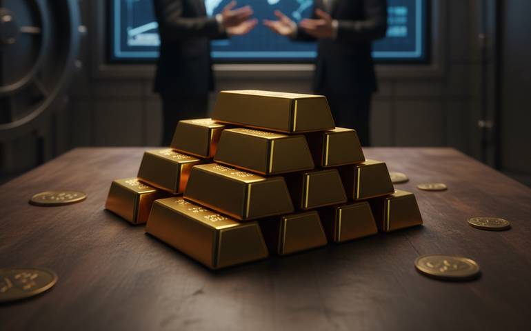 Ouro dispara mais de 3% e atinge novo recorde com tensão entre Trump e Europa