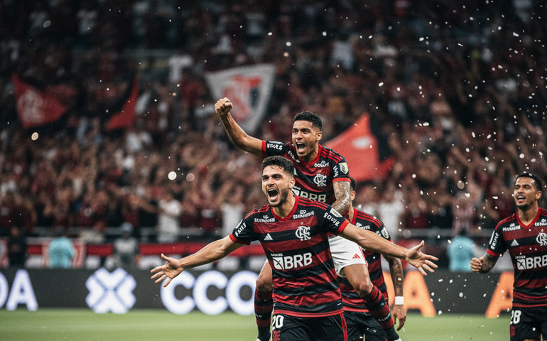 Com gol de Carrascal, Flamengo vence o Vasco, respira no Carioca e amplia invencibilidade no clássico